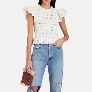 SEA NY Crochet Top